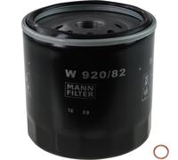 MANN-FILTER Filtro Olio Con Guarnizione Adatto Per Opel Campo TF 2.5 D 4x4