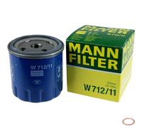 MANN-FILTER Filtro Olio Con Guarnizione Adatto Per Peugeot 309 II 1.1 1.4
