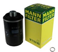 MANN-FILTER Filtro Olio Con Guarnizione Per Audi A3 1.8 TFSI 2.0 VW