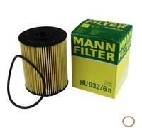 MANN-FILTER Filtro Olio Con Guarnizione Per Jeep Grand Cherokee II 3.1 TD 4x4