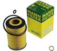 MANN-FILTER Filtro Olio Con Guarnizione Per VW Caddy IV Kasten 1.2 TSI Audi A3
