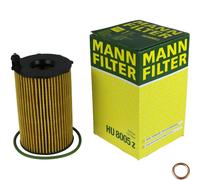 MANN-FILTER Filtro Olio Con Guarnizione Per VW Touareg 3.0 V6 TDI Audi A6 Avant
