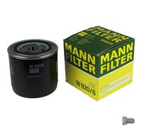 MANN-FILTER Filtro Olio Con Tappo Scarico Olio per Chrysler Voyager IV 3.3