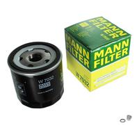 MANN-FILTER Filtro Olio Con Tappo Scarico Olio per Dacia Duster Lodgy 1.5
