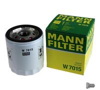MANN-FILTER Filtro Olio Con Tappo Scarico Olio per Ford Mondeo III 2.0 16V