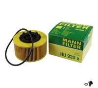 MANN-FILTER Filtro Olio Con Tappo Scarico Olio per Ford Mondeo III Torneo