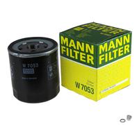 MANN-FILTER W 7053 Filtro dell'olio - per Autovetture + veicoli commeriali