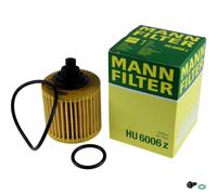 MANN-FILTER Filtro Olio Con Tappo Scarico Olio per Toyota Yaris 1.3 1.33
