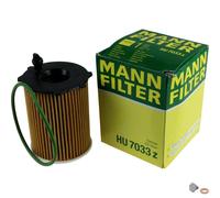 MANN-FILTER Filtro Olio Con Vite Di Chiusura Coppa Olio Per Citroën Berlingo 1.6