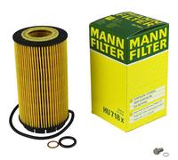 MANN-FILTER Filtro Olio Con Vite di Chiusura Coppa per Hyundai Tucson 2.0 Crdi