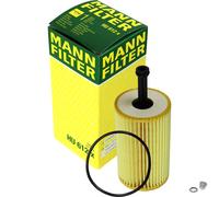 MANN-FILTER Filtro Olio Con Vite di Chiusura Coppa per Peugeot 206 Cc 1.6 16V