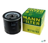 MANN-FILTER Filtro Olio Con Vite di Chiusura Coppa per Toyota Yaris 1.4 D-4D