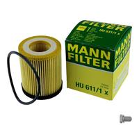 MANN-FILTER HU 611/1 x Filtro dell'olio - AUTOVETTURE + VEICOLI COMMERIALI