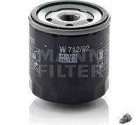 MANN-FILTER Filtro Olio Con Tappo Scarico Olio per VW Polo 1.2 TSI Sharan