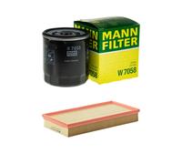 MANN-FILTER Filtro Olio Filtro Aria Adatto Per Peugeot 605 6B 2.0 16V