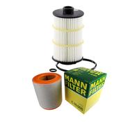 MANN-FILTER Filtro Olio Filtro Aria Per Audi A6 Avant S6 QUATTRO A7 Sportback
