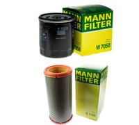 MANN-FILTER Filtro Olio Filtro Aria Per Peugeot 306 Schrägheck 2.0 S16 1.9 DT