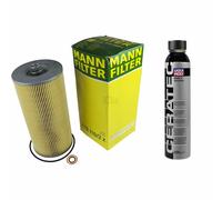 MANN-FILTER Filtro Olio H 12 110/2 X + LIQUI MOLY Cera Tec 3721