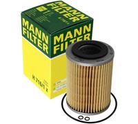 MANN-FILTER Filtro Olio H 716/1 Per Opel Vectra B Caravan 2.0 Di 16V