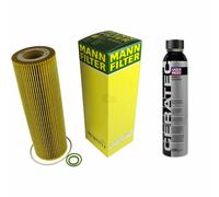 MANN-FILTER Filtro Olio HU 1077/1 Z + LIQUI MOLY Cera Tec 3721