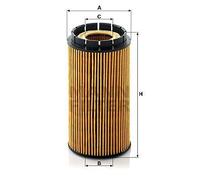 MANN-FILTER HU 718/2 x Filtro olio