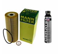 MANN-FILTER Filtro Olio HU 947/1 X + LIQUI MOLY Cera Tec 3721