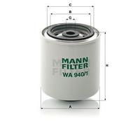 MANN-FILTER Filtro refrigerante diametro 93 mm altezza 105 mm WA940/1
