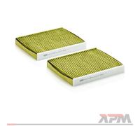 Filtro abitacolo sotto il cruscotto Filtro carboni attivi con polifenolo per BMW