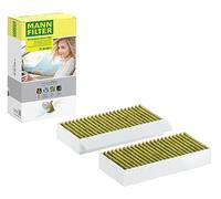 MANN-FILTER FP 26 028-2 Filtro aria cabina - FreciousPlus Filtro Antipolline Biofunzionale - (set da 2) per Autovetture + veicoli commeriali