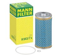 MANN-FILTER filtro olio altezza 943/7x cartuccia diametro 83 altezza 164 mm