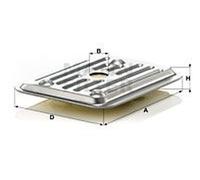 MANN-FILTER, H 2019 KIT 2 Filtro idraulico di trasmissione