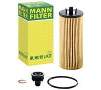 MANN-FILTER HU 6015 z KIT Filtro olio per BMW X1 (F48) 2 Active Tourer (F45)