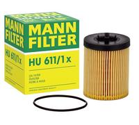 MANN-FILTER HU 611/1 x Filtro olio
