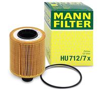 MANN-FILTER HU 712/7 x Filtro dell'olio - per Autovetture + veicoli commeriali