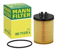 MANN-FILTER HU 712/8 x Filtro dell'olio - AUTOVETTURE + VEICOLI COMMERIALI