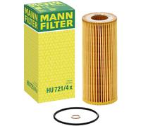MANN-FILTER HU 721/4 x Filtro dell'olio - AUTOVETTURE + VEICOLI COMMERIALI