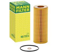 MANN-FILTER HU 722 x Filtro dell'olio - per Autovetture + veicoli commeriali