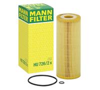 MANN-FILTER HU 726/2 x Filtro dell'olio - per Autovetture + veicoli commeriali