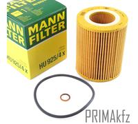 Mann Filter Hu 925/4x Filtro Olio per BMW 3er E36 E46 5er E39 E60 X3 E83 Z3 E36
