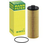 MANN-FILTER HU 947/2 x Filtro dell'olio - per Veicoli industriali + Bus