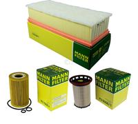 MANN-FILTER Inspektions Set Filtro Olio, Aria Filtro Carburante MOLK-9732678