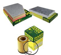 MANN-FILTER Inspektions Set Filtro Olio Filtro Aria Abitacolo MOLI-10150564