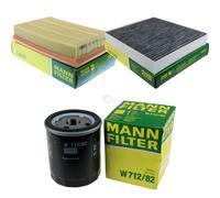 MANN-FILTER Inspektions Set Filtro Olio Filtro Aria Abitacolo MOLI-10150866
