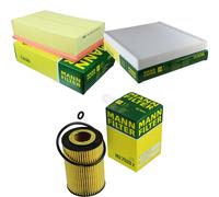 MANN-FILTER Inspektions Set Filtro Olio Filtro Aria Abitacolo MOLI-10152460