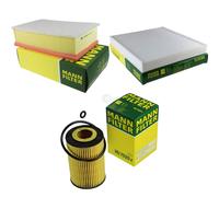 MANN-FILTER Inspektions Set Filtro Olio Filtro Aria Abitacolo MOLI-9734859