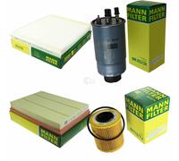 MANN-FILTER Inspektions Set Olio Aria Carburante- Antipolline MOLKI-10224034