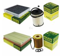 MANN-FILTER Inspektions Set Olio Aria Carburante- Antipolline MOLKI-10225433