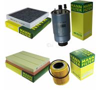 MANN-FILTER Inspektions Set Olio Aria Carburante- Antipolline MOLKI-10225789