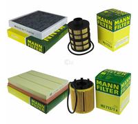 MANN-FILTER Inspektions Set Olio Aria Carburante- Antipolline MOLKI-10228400