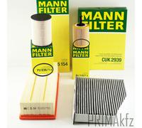 MANN FILTER Kit Di Ispezione Per Audi A3 Seat Leon II Skoda VW Golf V
